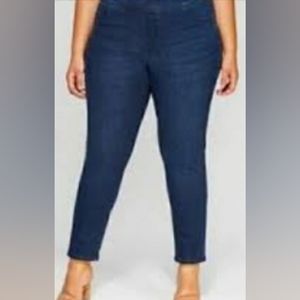 Ava and Viv Pullon Ankle Jeans Sz 14W